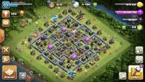 Conta Clash of clans CV14 semi full