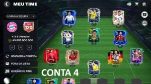 CONTA 4 FIFA GER 120 + HENRY 120 + CR7 120
