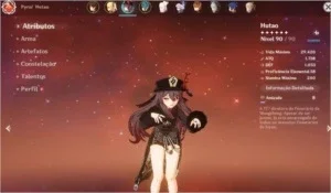 [F2P]CONTA AR 55 HUTAO,ZHONGLI,QIQI,JEAN,TARTAGLIA,ARMA 5*