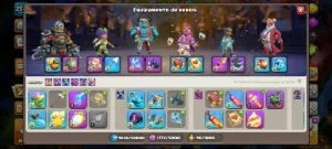 Clash of Clans CV18 Heróis FULL