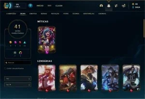 Conta de Lol