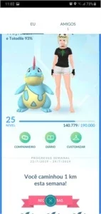 CONTA LEVEL 25
