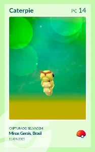 Caterpie Shiny - Pokemon Go