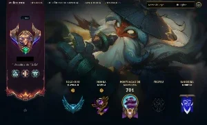 Conta League Of Legends + Valorant (1067 Skins)