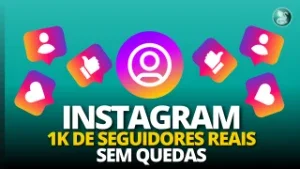 Seguidores REAIS No Instagram (Brasil e Global) - ONLINE 24H