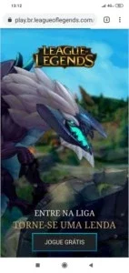 Conta league of legends Platina IV com mais de 100 skins