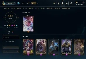 Conta lol com todos campeões e várias skins