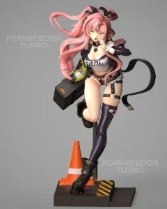 Nicole Demara 3D - Arquivo .Stl Para Impressão 3D
