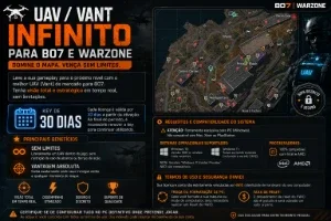 Uav/Vant Infinito Para Warzone E B07 - Chave 30 Dias