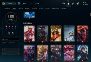 Conta League of legends LOL