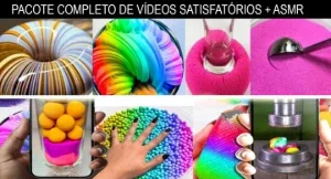 Pack de vídeos satisfatórios
