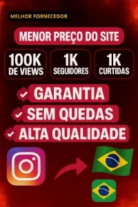 Seguidores Brasil (INSTA) | 100/1000 [30Dias] + Bônus