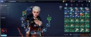 Conta Mir4 Maga LV 61 com 60K de poder Set Raro Tier 2 +5