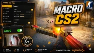 🚀 MACRO CS2 PRO • Logitech Vitalício💥