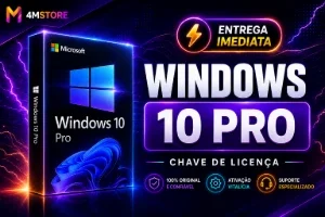 Windows 10 Pro Original Microsoft | Chave RETAIL/OEM/MAK