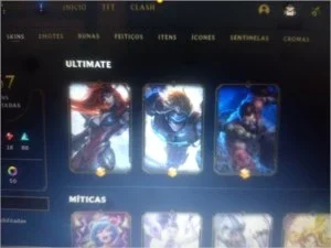 Conta lol lvl527
