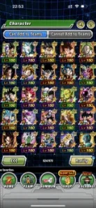 Conta Dokkan Battle - Maioria Dos Personagens Atuais Farmado