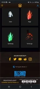 CONTA WOW CACADORA