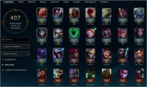 Conta de League of Legends(LOL)