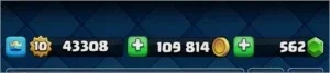 Conta clash royale