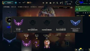Conta LoL Mestre 522PDL WR quase GM |139wins|96loses|59%WR