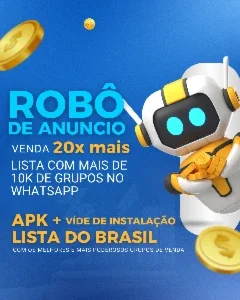 Robô De Divulgação E Venda + Lista De Grupos De Vendas