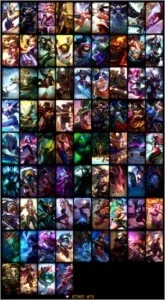 Conta Platina II, todos os campeões, 76 skin e +
