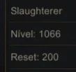 MEGAMU - Slayer Level 1066
