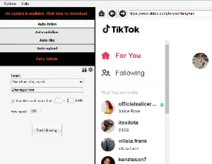 NinjaTok TikTok Bot Pro 2025 Bombe agora o seu Tiktok Auto