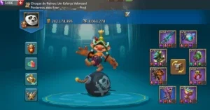 Trap Solo 242m, quase 9m de tropas com T4 (migra ate o 1051)
