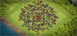 Clash of Clans CV10 95% FULL