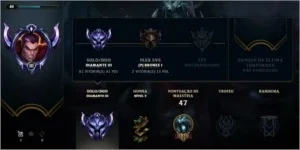 Conta D3 Winrate alto 66% de Winrate