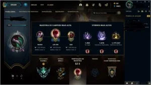 conta lol platina 1 por decay, 318skin 5 ultimate 2mitica