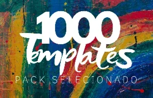 1000 Templates Exclusivos – Pack Selecionado Canva 2025