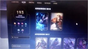 Conta League of Legends