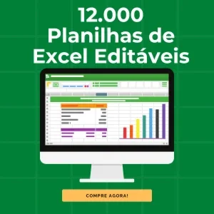 1X 🎁 +20 Mil Planilhas Editáveis! 🎁
