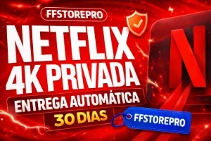 Netflix Premium 4K Ultra HD | Tela Privada Individual | 30D