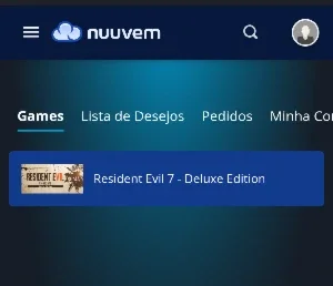 Vendo conta Nuuvem com Resident Evil 7 - Deluxe Edition