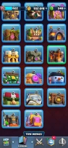 Conta Clash Royale 13K de trofeus faltando 4 evos e 5 herois
