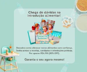Ebook Primeiros Sabores (Introdução Alimentar Para Bebes)