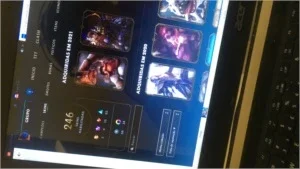 Conta no lol com 250 skins