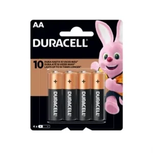 Duracell Aa pilha 4 unidades