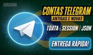 Contas Telegram Tdata Numeros Brasileiro - Entrega Rapida
