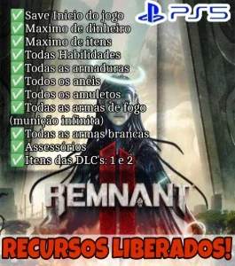 Remnant 2 (PS5) - Dinheiro, Itens, Habilidade, Armas, ETC!!!
