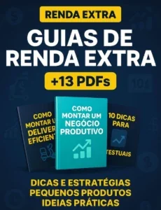 13 Pdfs Com Dicas E Pequenos Produtos Para Renda Extra!
