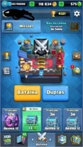 Conta Clash Royale Nivel 11