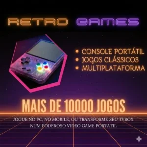 Games Retro 30 Consoles 9000+ Jogos ( Pc + Mobile + Tvbox )