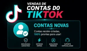 Contas tiktok novas ip BR