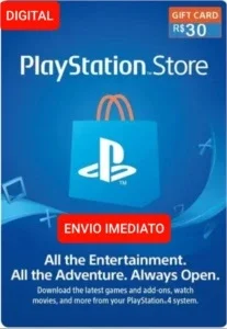 Gift card Playstation Network- PSN R$ 35 Reais