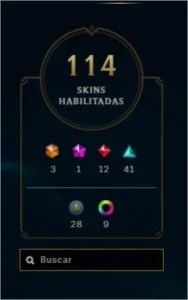 CONTA LEVEL 571 QUASE TODOS OS CHAMPIONS 114 SKINS 3ULTIMATE